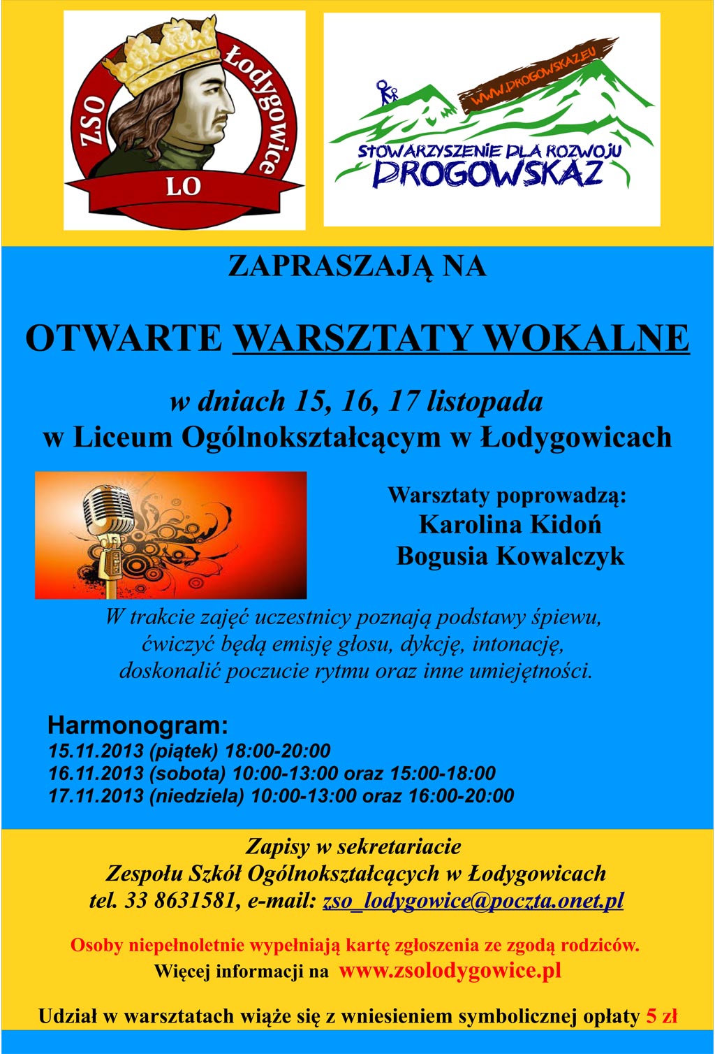 Plakat Wokal